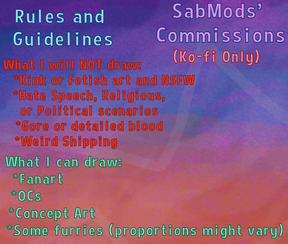 SabMods' Commissions: Page 3